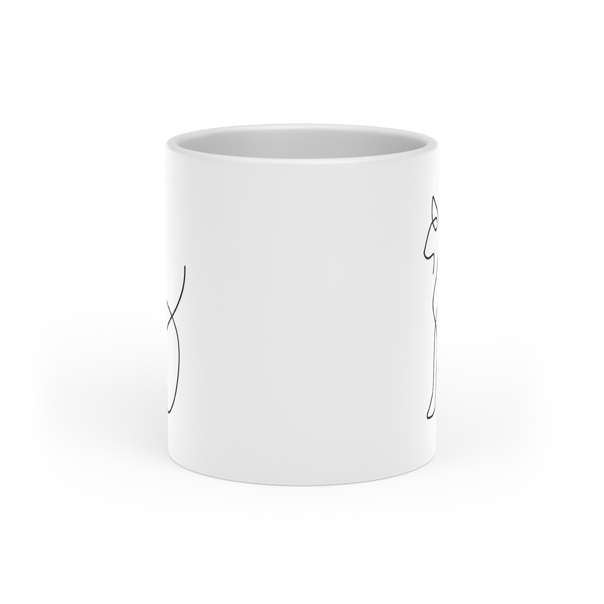 The Muse Heart-Shaped Mug
