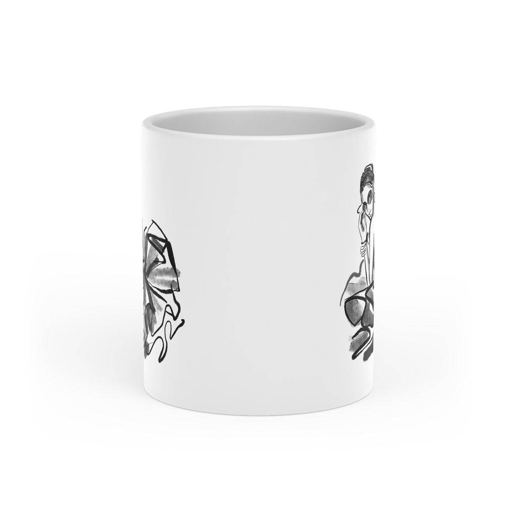 The Dreamer Heart-Shaped Mug