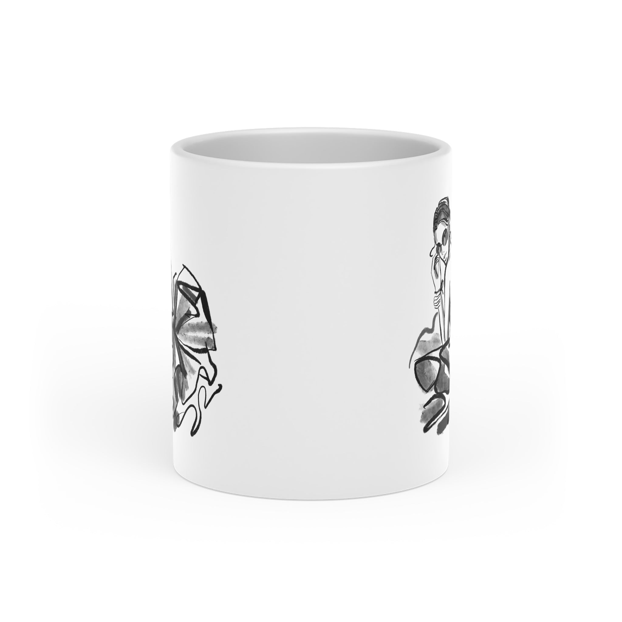 The Dreamer Heart-Shaped Mug