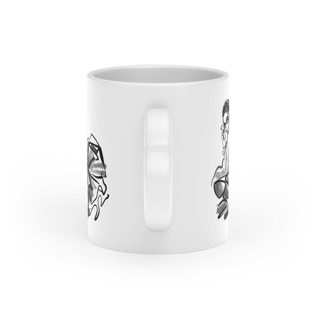 The Dreamer Heart-Shaped Mug