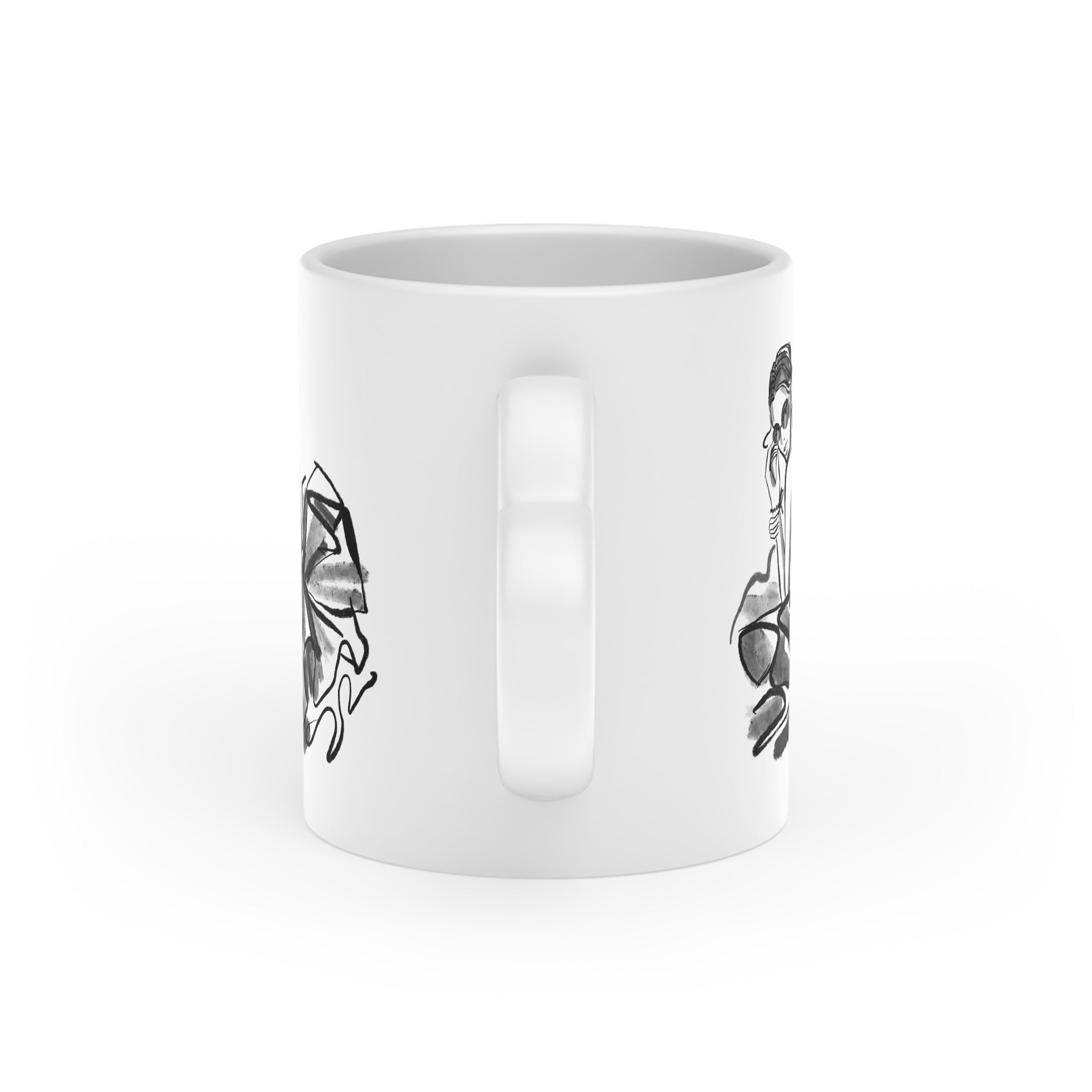 The Dreamer Heart-Shaped Mug