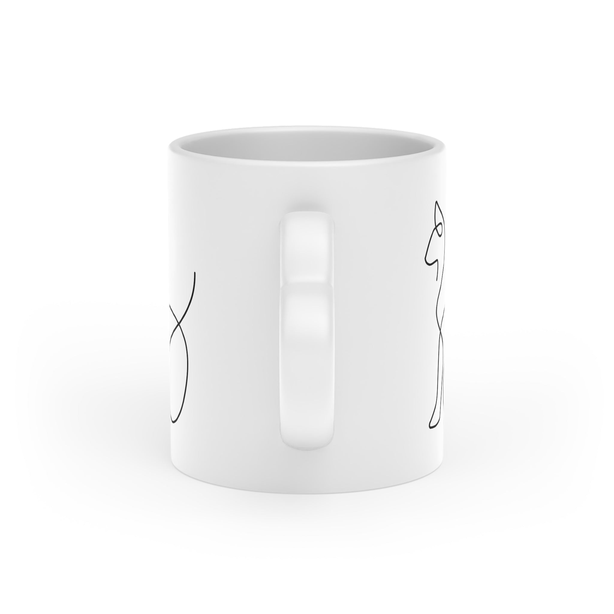 The Muse Heart-Shaped Mug