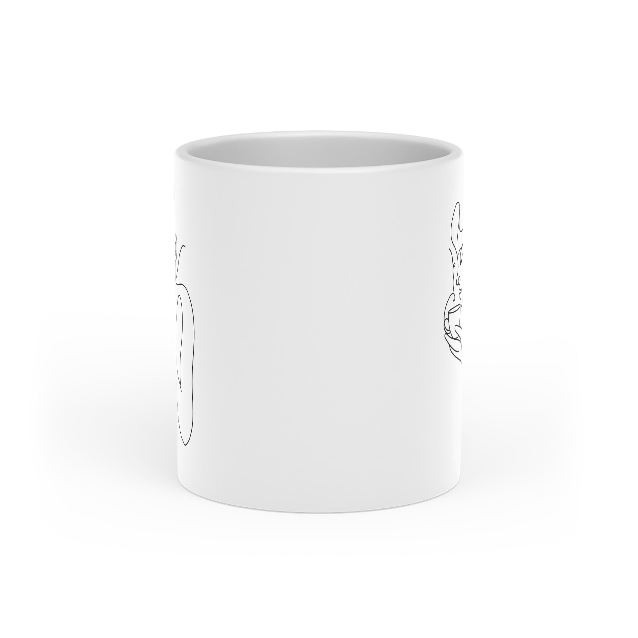The Moment Heart-Shaped Mug