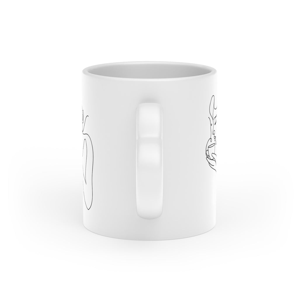 The Moment Heart-Shaped Mug